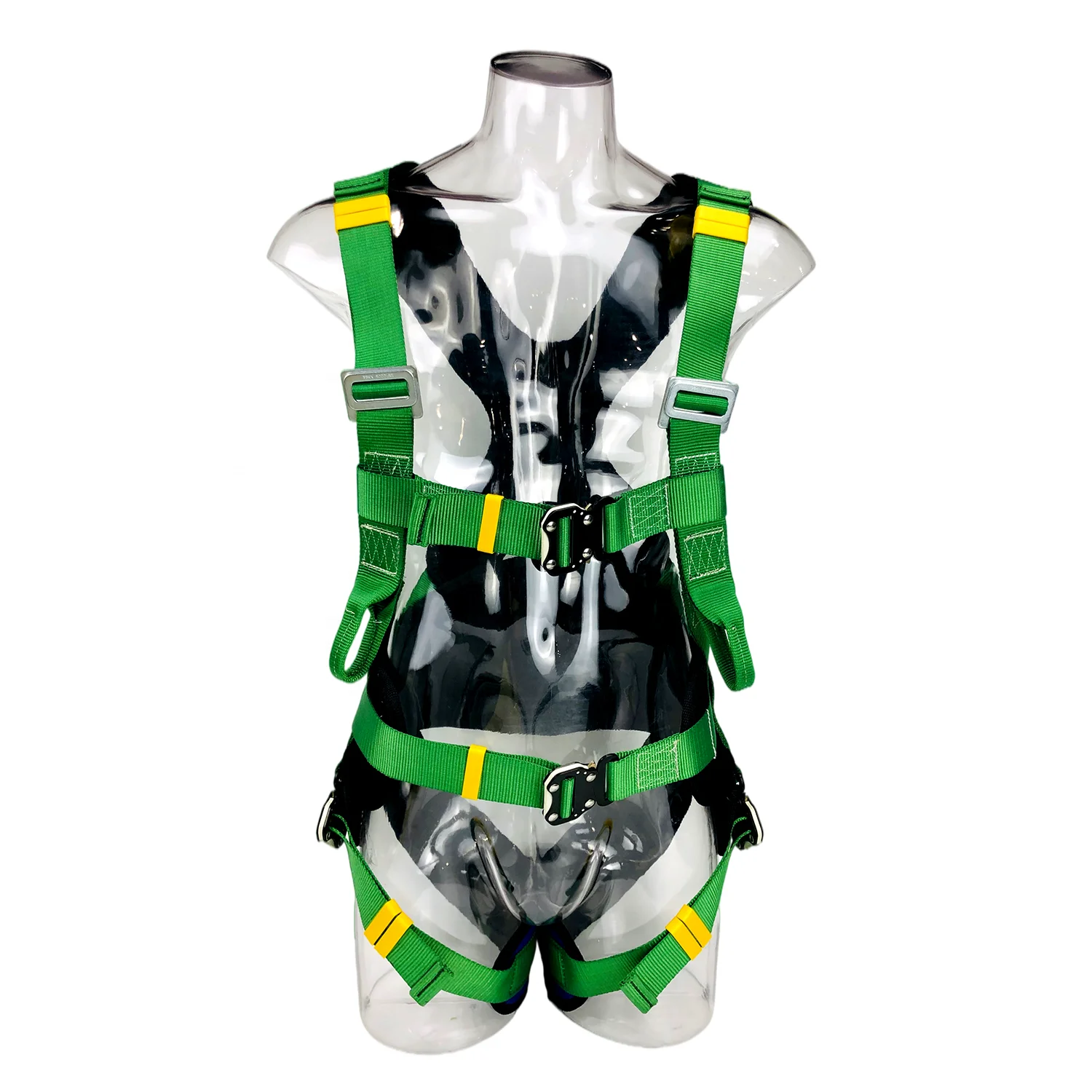 
Adjustable full body safety harness with D-ring 