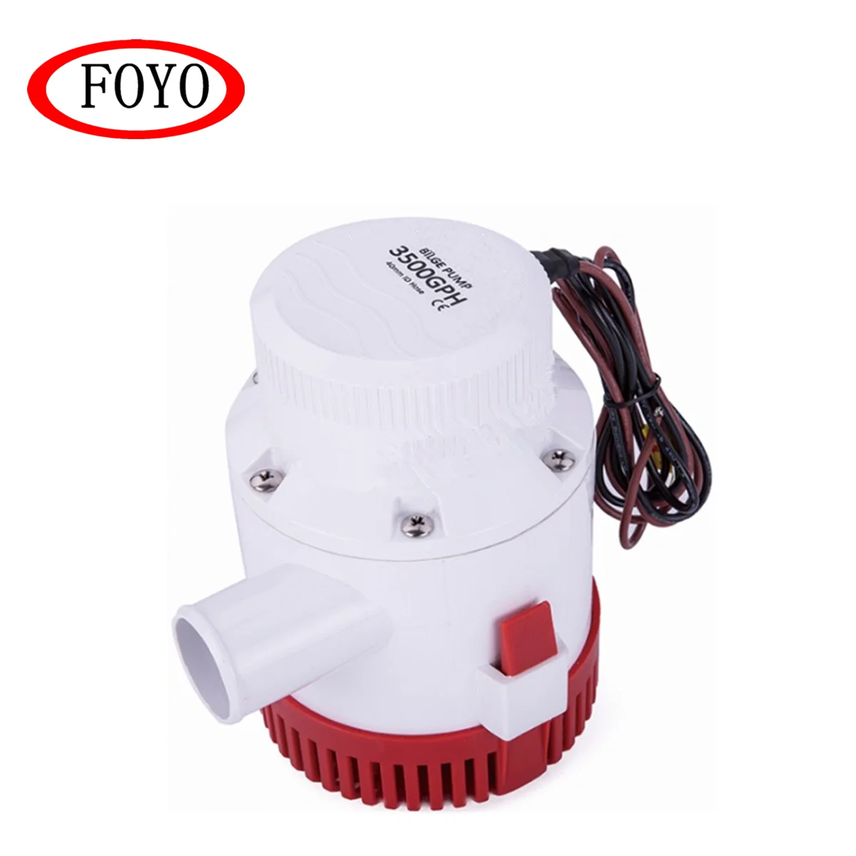 Погружной водяной насос FOYO, 12 В, 3500 Гал/ч, Электрический погружной насос, водяной насос, аквариум для лодки