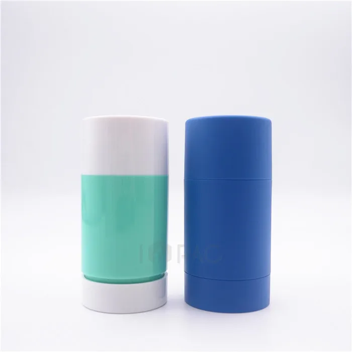 green blue speed antiperspirant stick deodorant container twist bottom filling custom 30ml