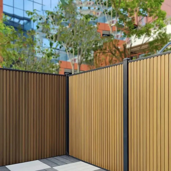 Composite wood wpc post upright column pole outdoor fence post