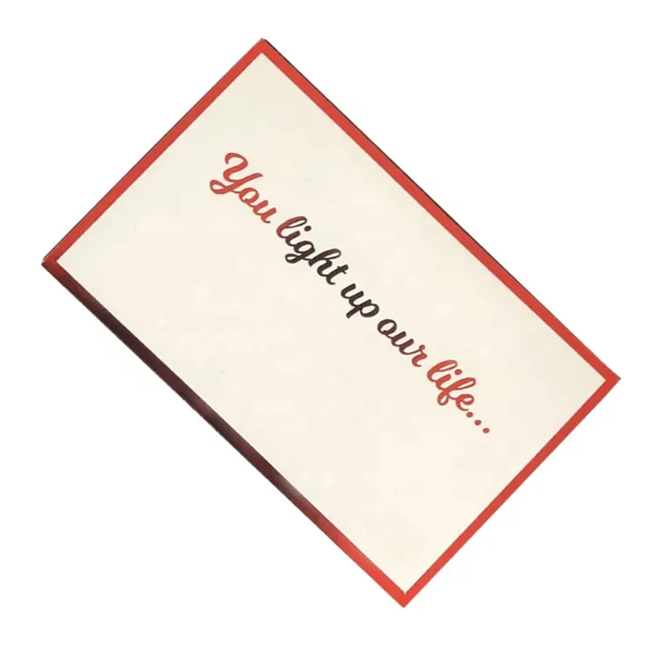 Fashion design factory price 200g art paper customized Custom Printed Gift Certificates