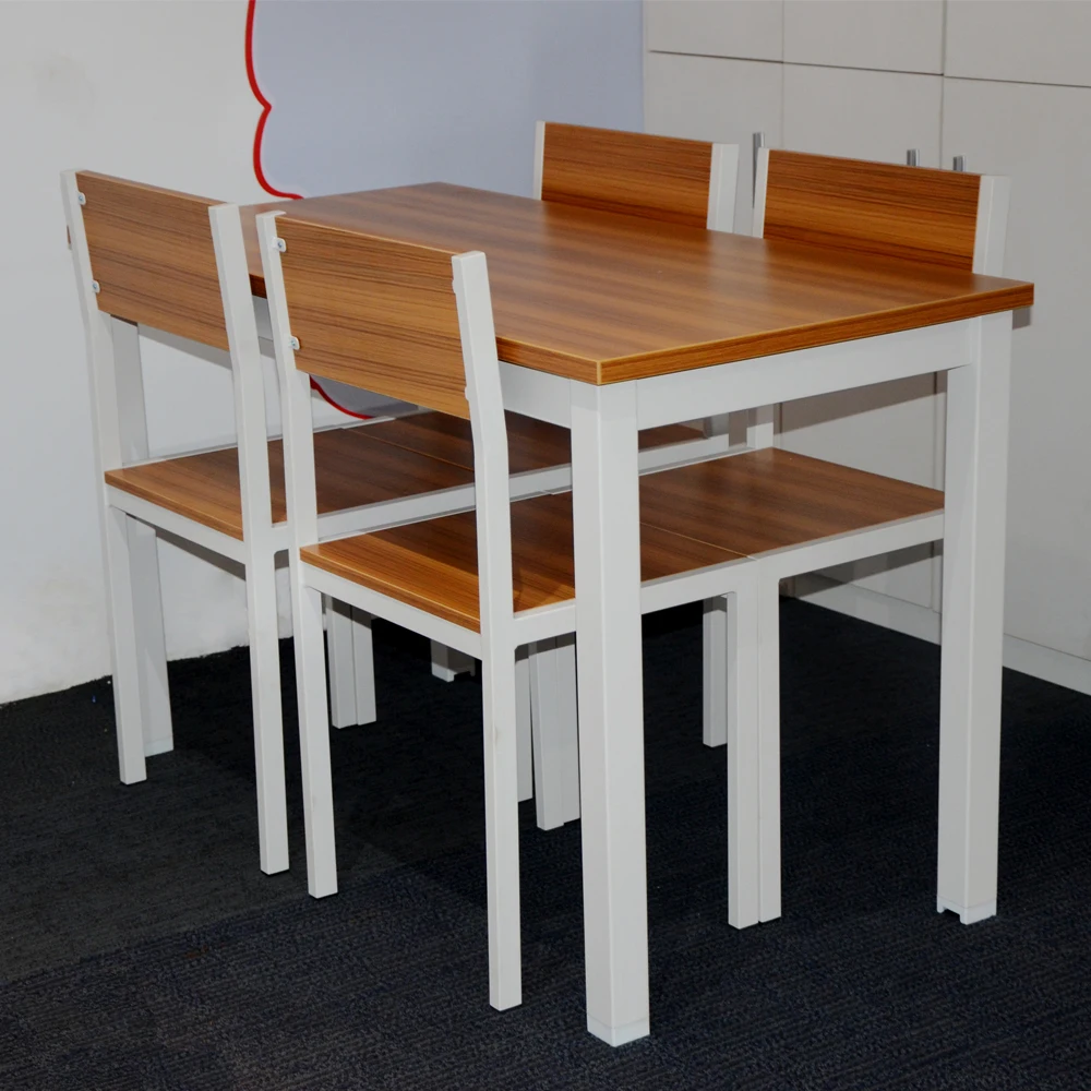 Modern Wooden Table Top Dining Table Set Dining Room Furniture Home Furniture Cheap Classic 4 Seater Custom Office Desk