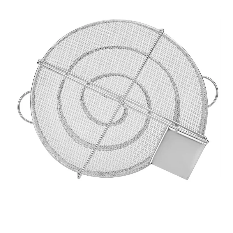 Cold Smoke Generator for BBQ Bacon Fish Salmon Meat dust Hot and Smoking Salmon Meat Burn Smoker Tools Bacon Meat Fish (round)