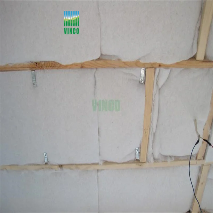 30mm eco friendly polyester acoustic cotton roll best acoustic insulation material