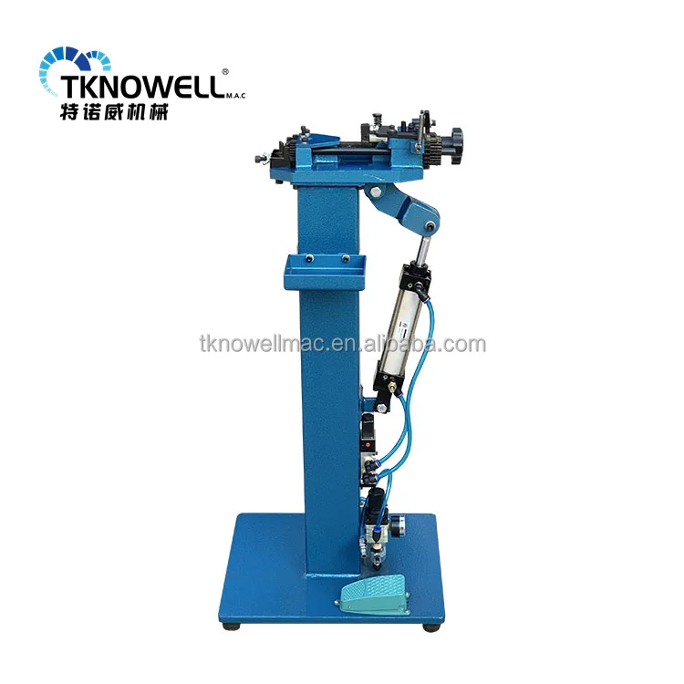 TKNOWELL Leather Belt Looping Locking Machine With Bulk Nails Leather Belt Looping Buckle Stapling Nailing Machine