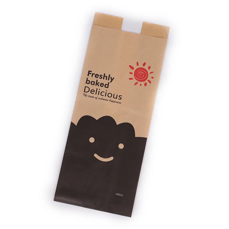 
Custom waterproof food packaging food grade alutaceous PE coated paper bag factory direct sales 