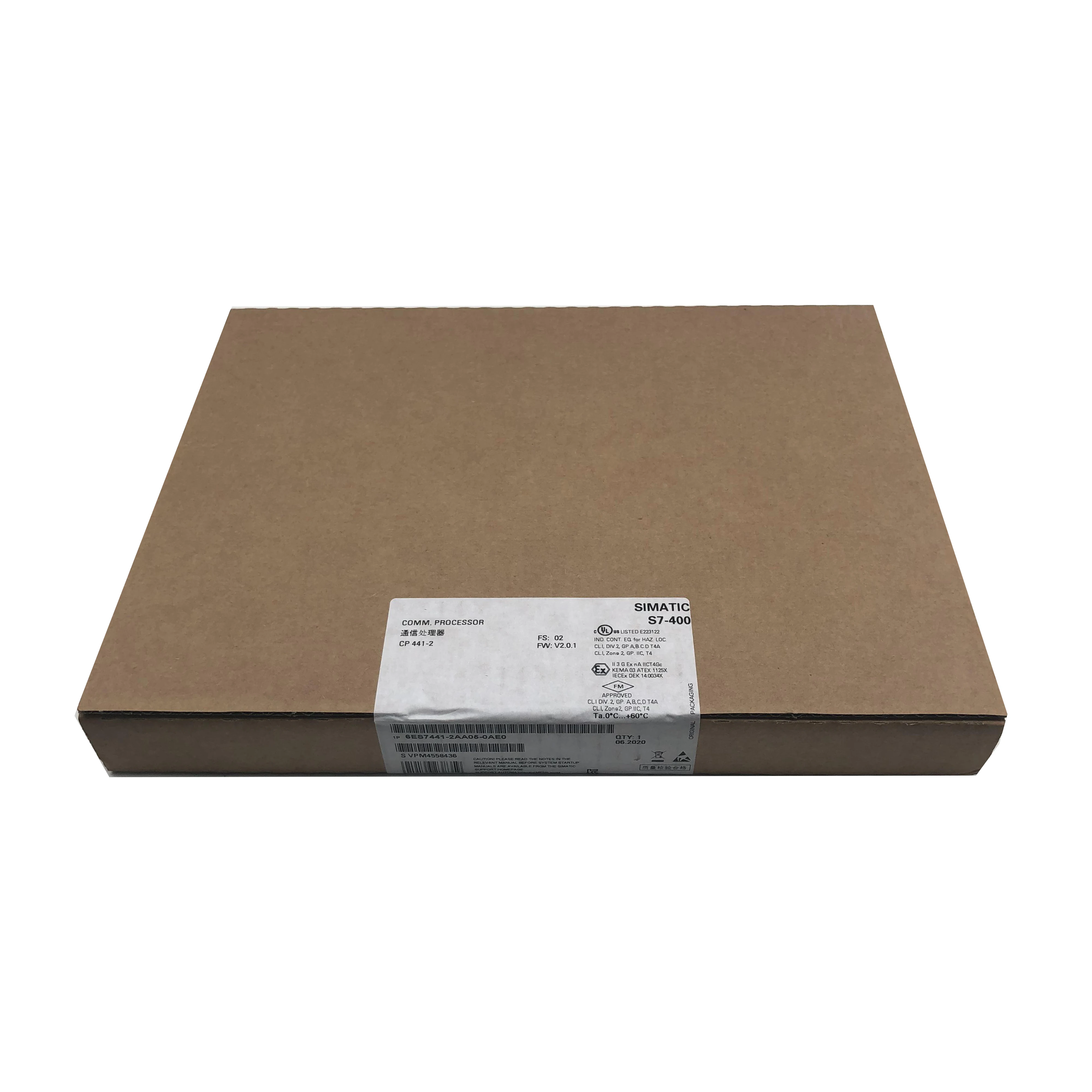 New Original 6ES7441-2AA05-0AE0 6es74412aa050ae0 SIMATIC S7-400 Communication Processor Stock In Warehouse