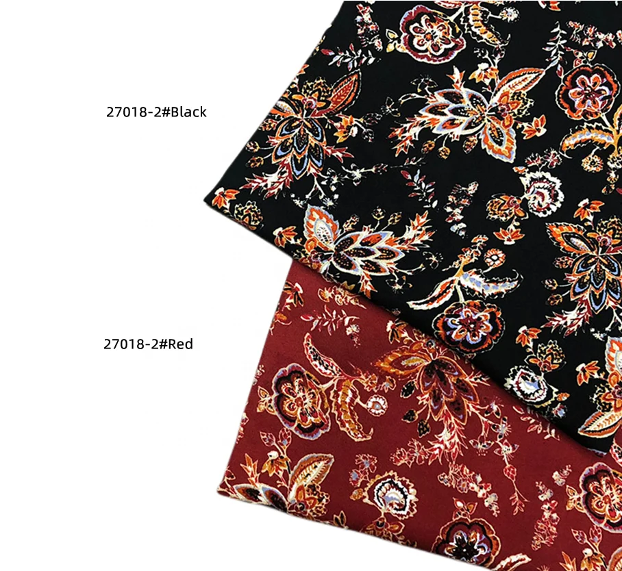 100% Rayon Fabric for Womans Clothing Material