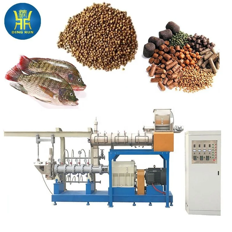 Профессиональная машина для экструзии плавающих кормов рыбы