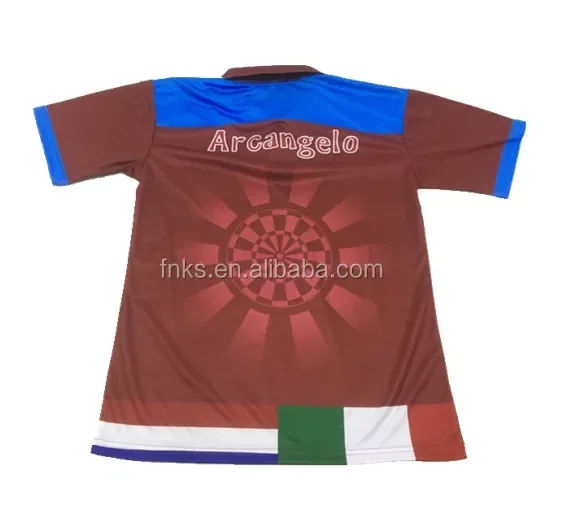 Top quality custom dart shirts,low MOQ