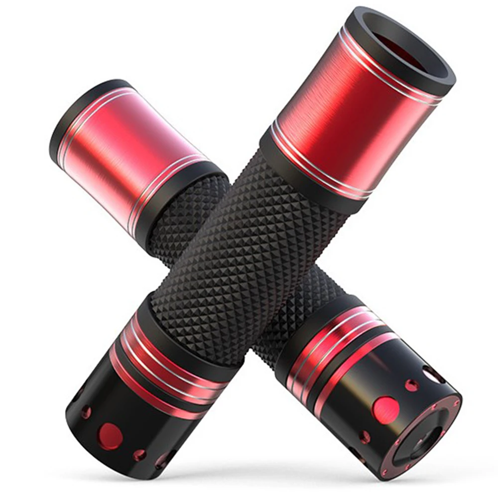 
Universal Motorcycle Moped Parts Hand Grips Locomotive Motocross Modification Handlebar Aluminum Alloy Rubber Handle 