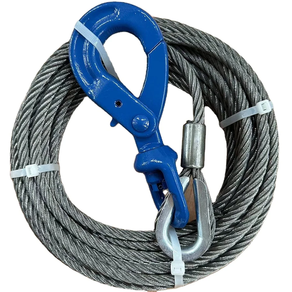 12mm 7x19 Galvanised Steel Wire Rope 100 Meter Value Reel