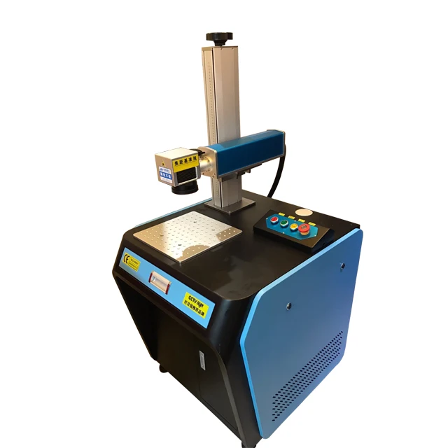 UV precision laser marking machine crystal and glass engrave fiber printer for glastic
