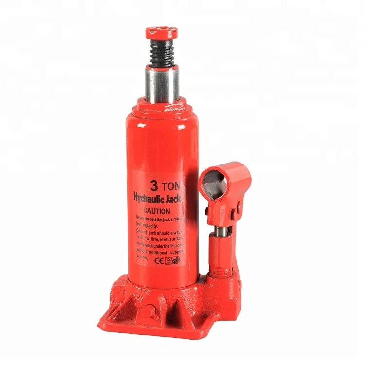 3 Ton Workshop Manual  Hydraulic Bottle Jack Car Jacks With Adjustable Top