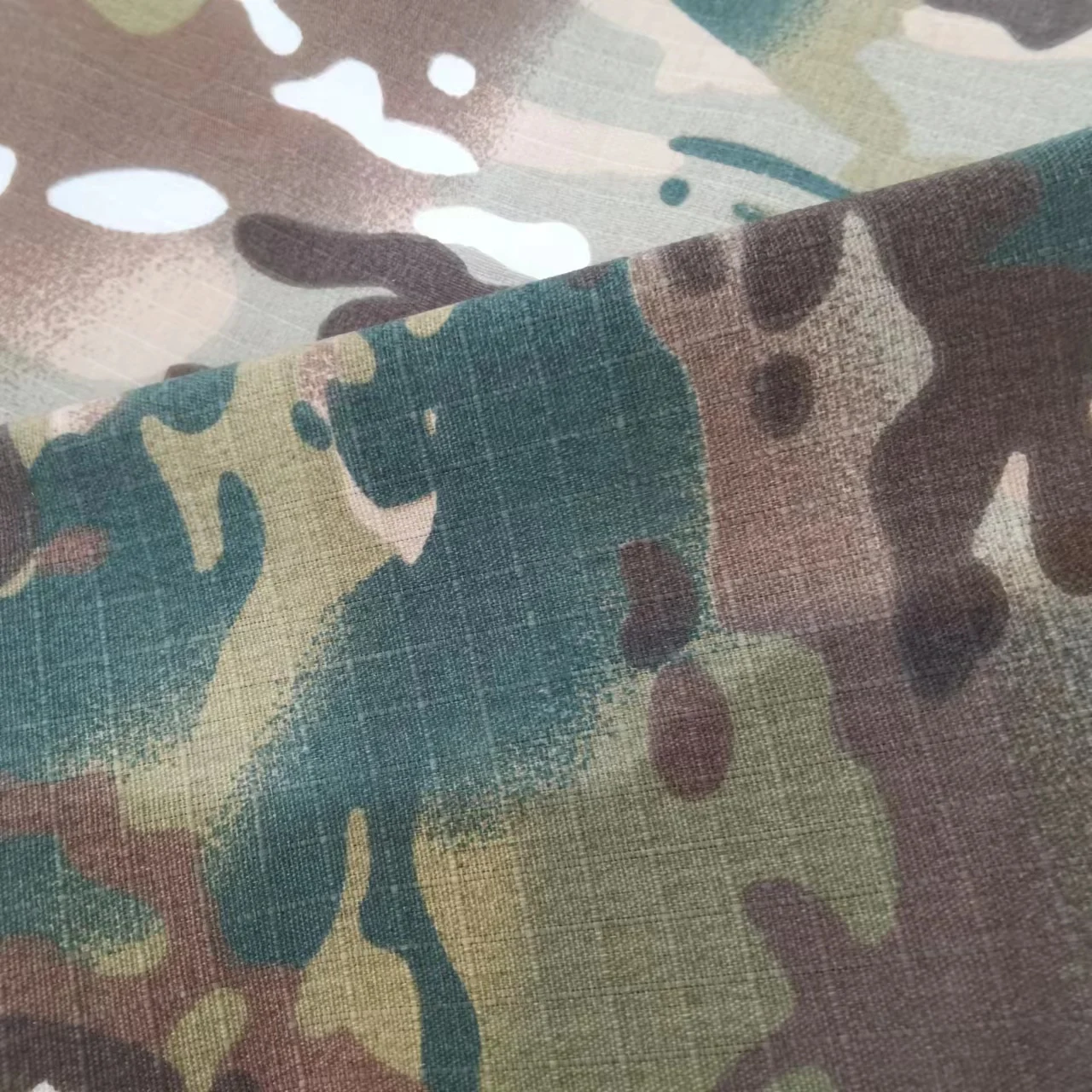 Ripstop TC2 Print  65%P 35%C Suit for Making Camouflage Clothing  Plain Chiffon Taffeta fabric