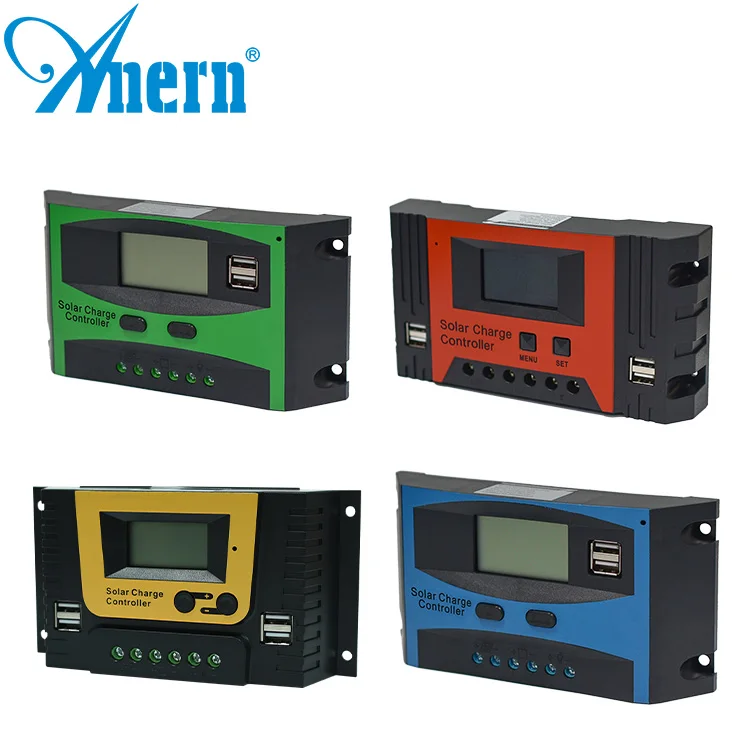Top quality 30a 100a pwm solar battery charge controller