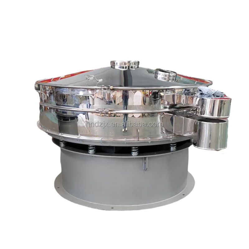 DZJX 2024 hot vibrating screen pepper powder vibrating sieve pet bran Fine screening  for removing impurities  food industry