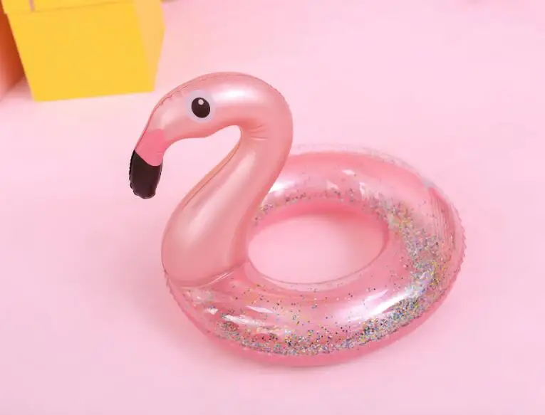 Factory Supplier Inflatable  Swim Ring  Baby Flamingo Float Beach Swimming Pool Toys