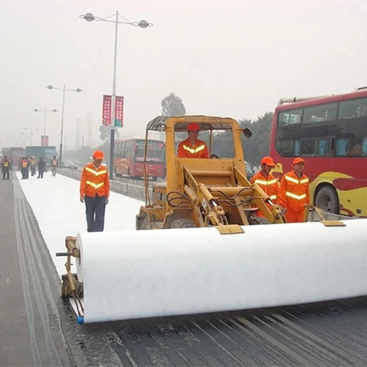 200g polyester filament continuous needle punched nonwoven geotextile price per m2