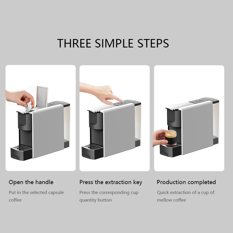 Best Price Cafetera Espresso Multi Capsule espresso Capsule Coffee Pulper Machine For Home