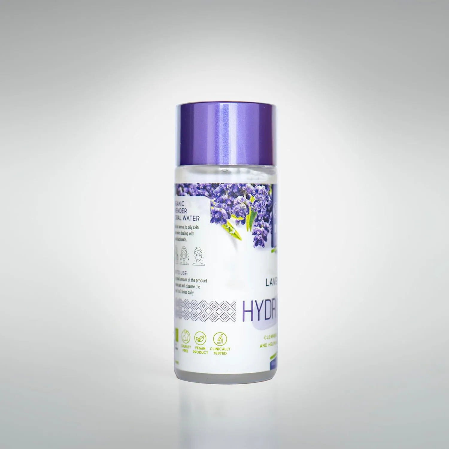 Lavender Water Hydrolina Anti Acne Daily Face Toner for Face Body Skin Care Hydrolat Oil Control & PH Balancing Facial Toner