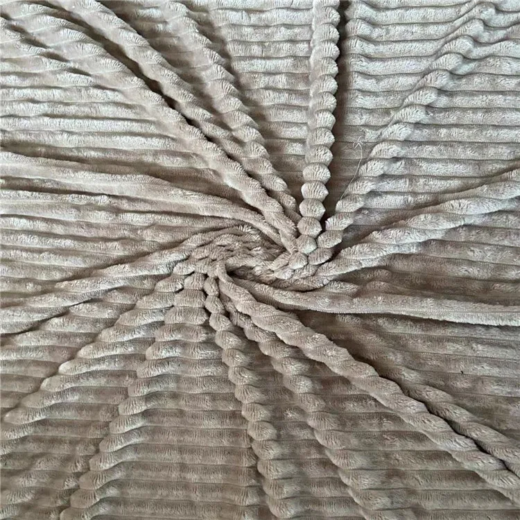 China cheap multi-color double-sided plaid plain striped flannel baby fabric turkey by the yard