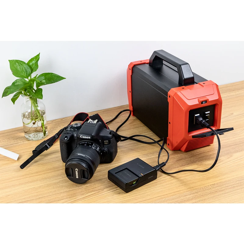 high quality Outdoor Emergency Power Energy Storage Power Supply 400W Sine Wave Portable Power Supply