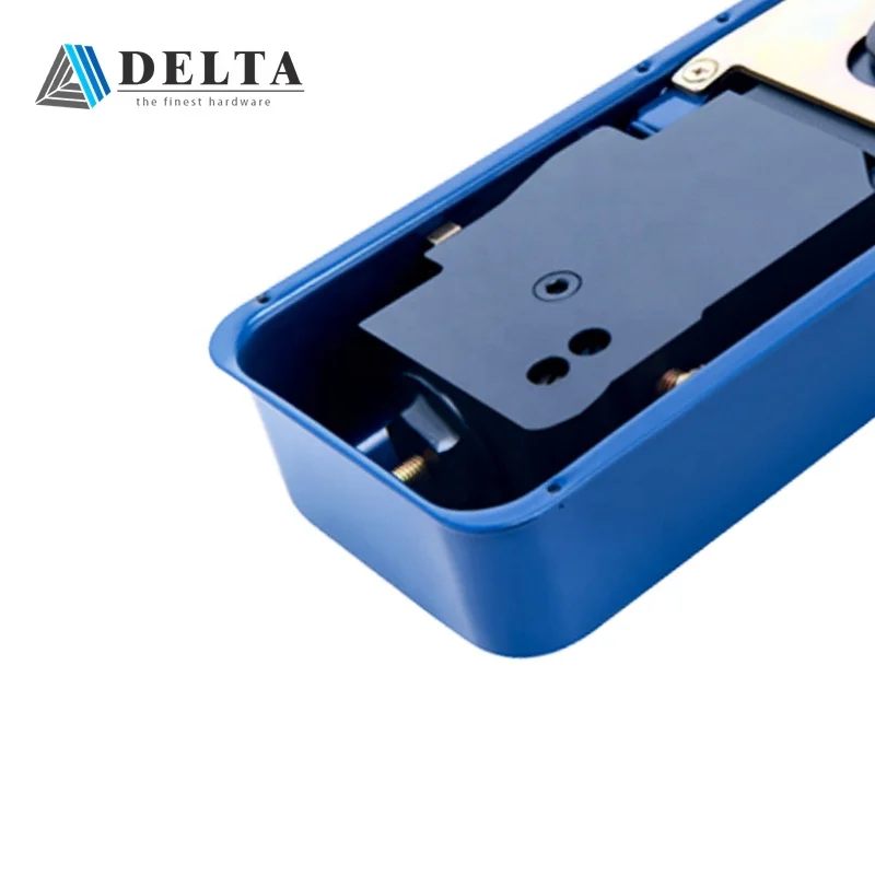 Delta supply two speed variable adjustable floor closer door control glass Hardware Wholesale