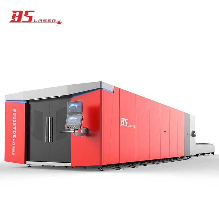 
High efficiency high power flat bed laser cutting machine 10 kw 10000 watts with exchange table 
