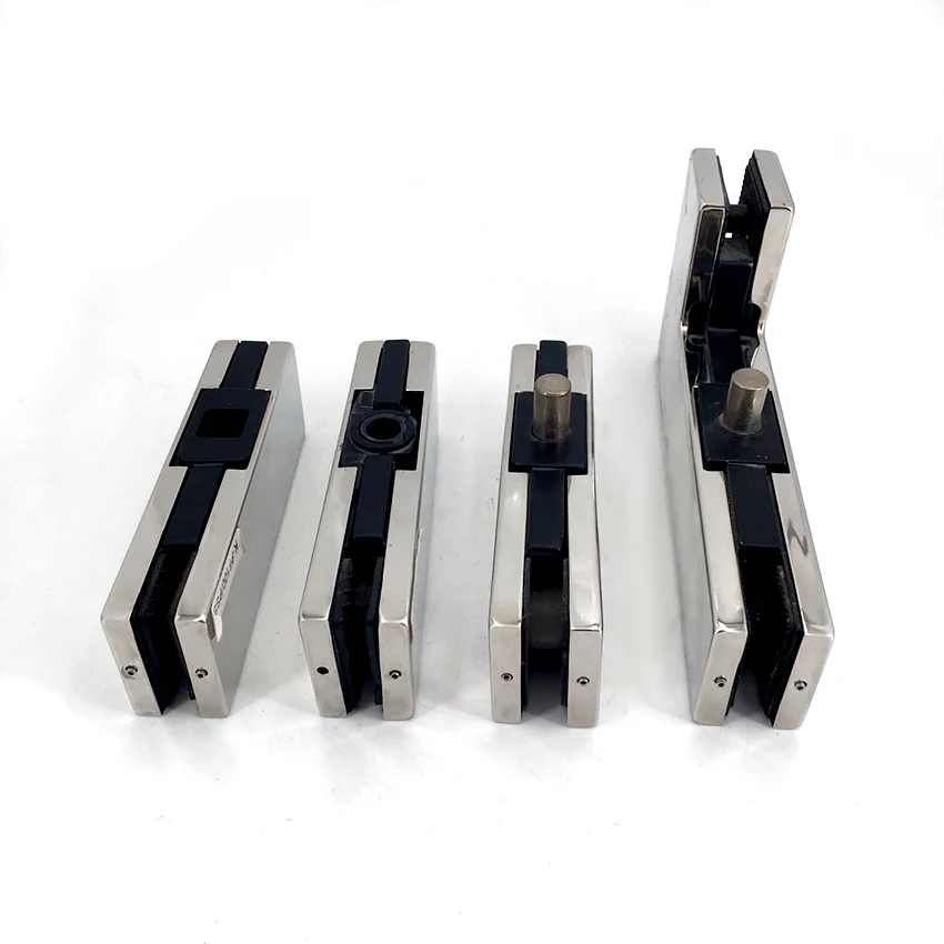 KECO Small Top and Bottom Patch Fitting for Tempered Glass Door Office