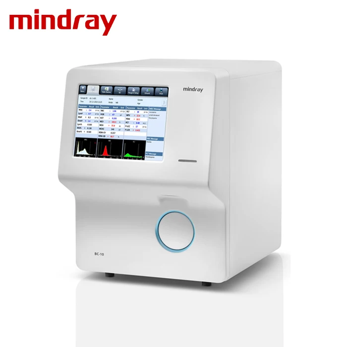 Mindray Medical good price Auto hematology analyzer  BC10 30 samples per hour 3-Part hematology Analyzers