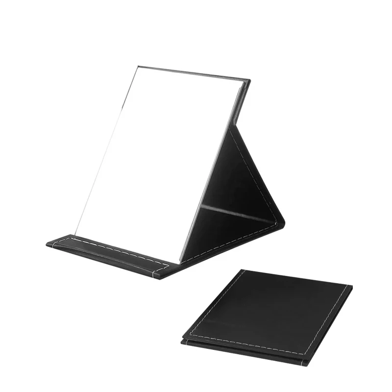 Прямая поставка с завода, квадратное настольное зеркало из полиуретанового материала, настольный стиль, увеличительное зеркало для повседневных задач