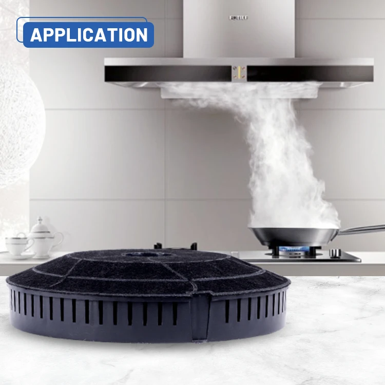 Smoking Grease Filters For Kitchen Fan Smoke Mount Range Hood Carbon Filter Replacement Activated Carbon Air Charcoal Filter