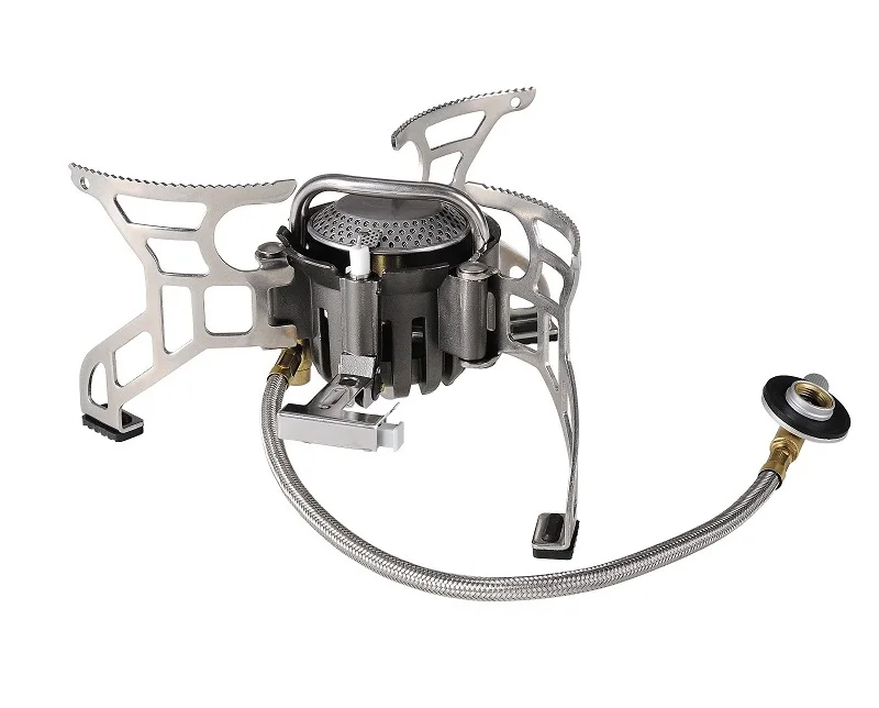 
Outdoor camping gas Stove single burner Stainless Steel folding Oven for hiking picnic cooking 