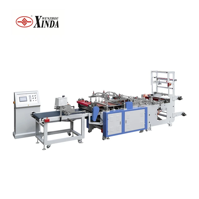 
self closing plastic bag making machine 