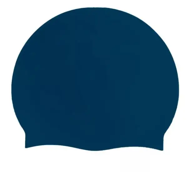 Colored Silkscreen Printed Silicone Swim Cap Silicone Patterned Swim Cap Custom Logo
