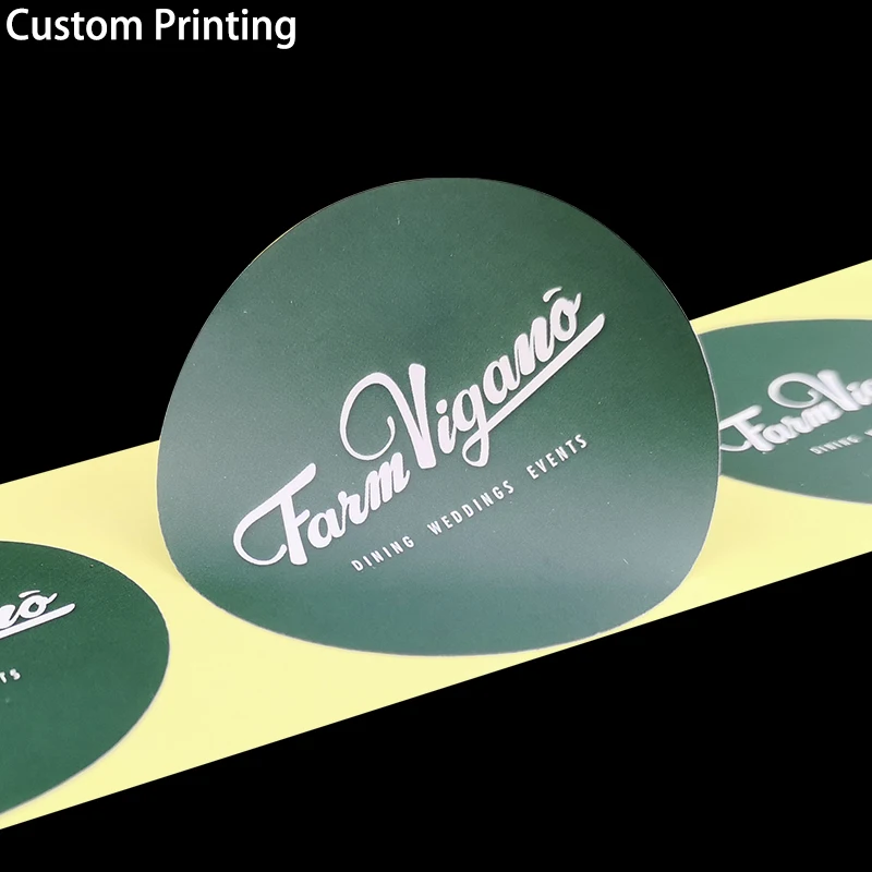 Adhesive Bumper Sticker Custom Vegan Animation Pill Bottle Private Label Maker Bike Packaging Label