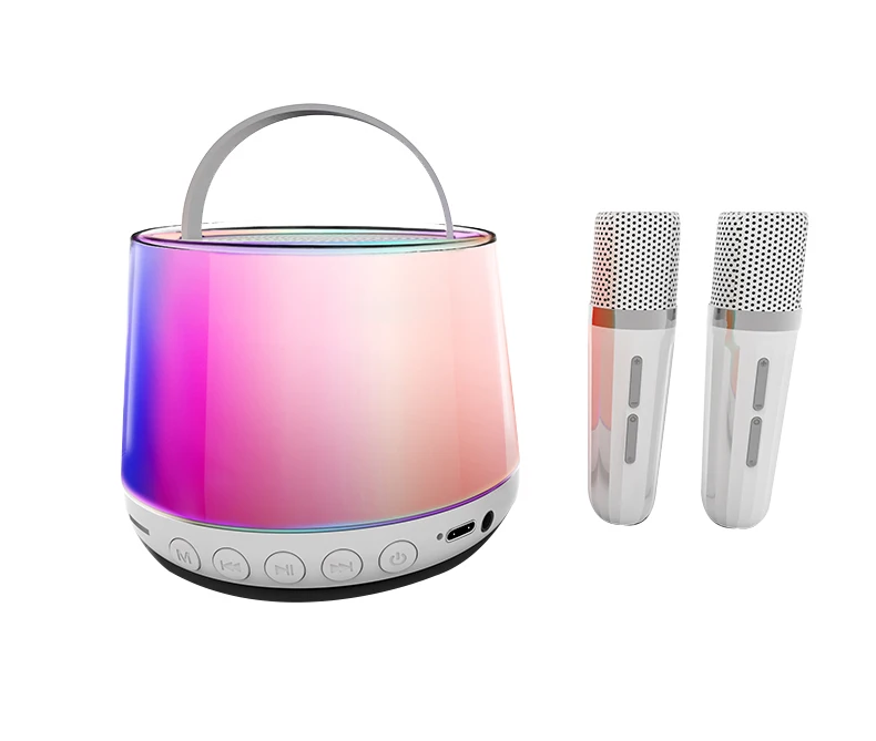 Портативный мини-беспроводной динамик обучающий музыкальный плеер для путешествий и караоке детей настраиваемый логотип унисекс украшение дома