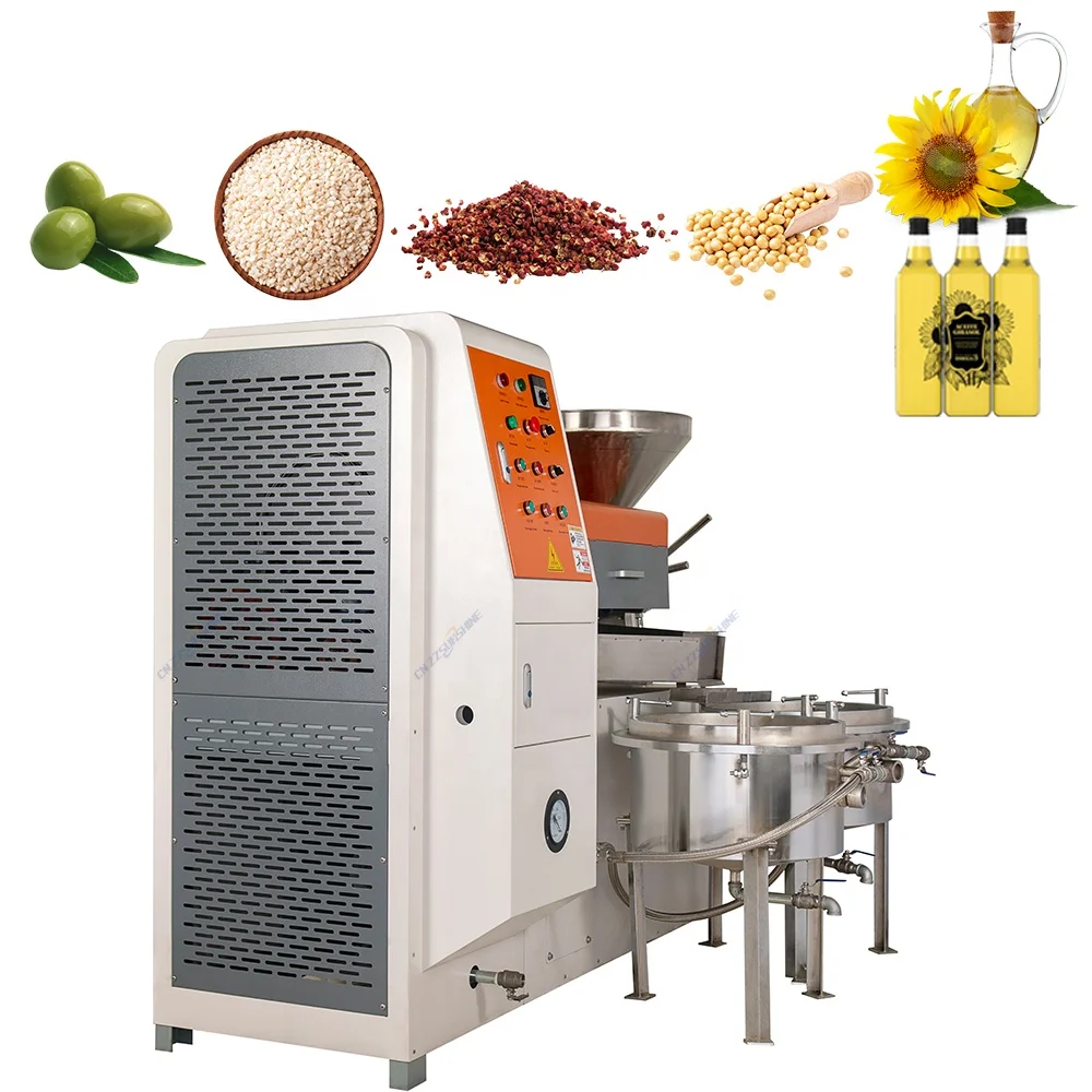 Best Quality Vegetable Kitchen Seed Sunflower Oil Press/Super Easy Operation Peanut Coconut Soybean Oil Extractor