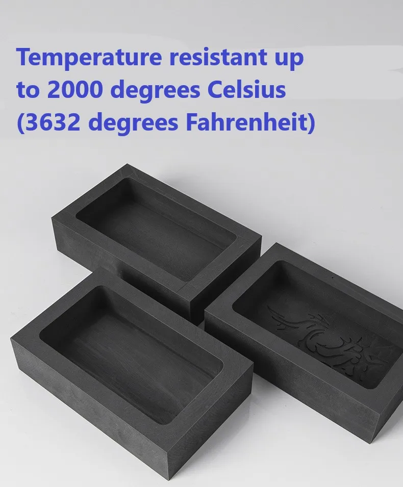 customize graphite mold/ box/sagger/boat for  jewelry gold