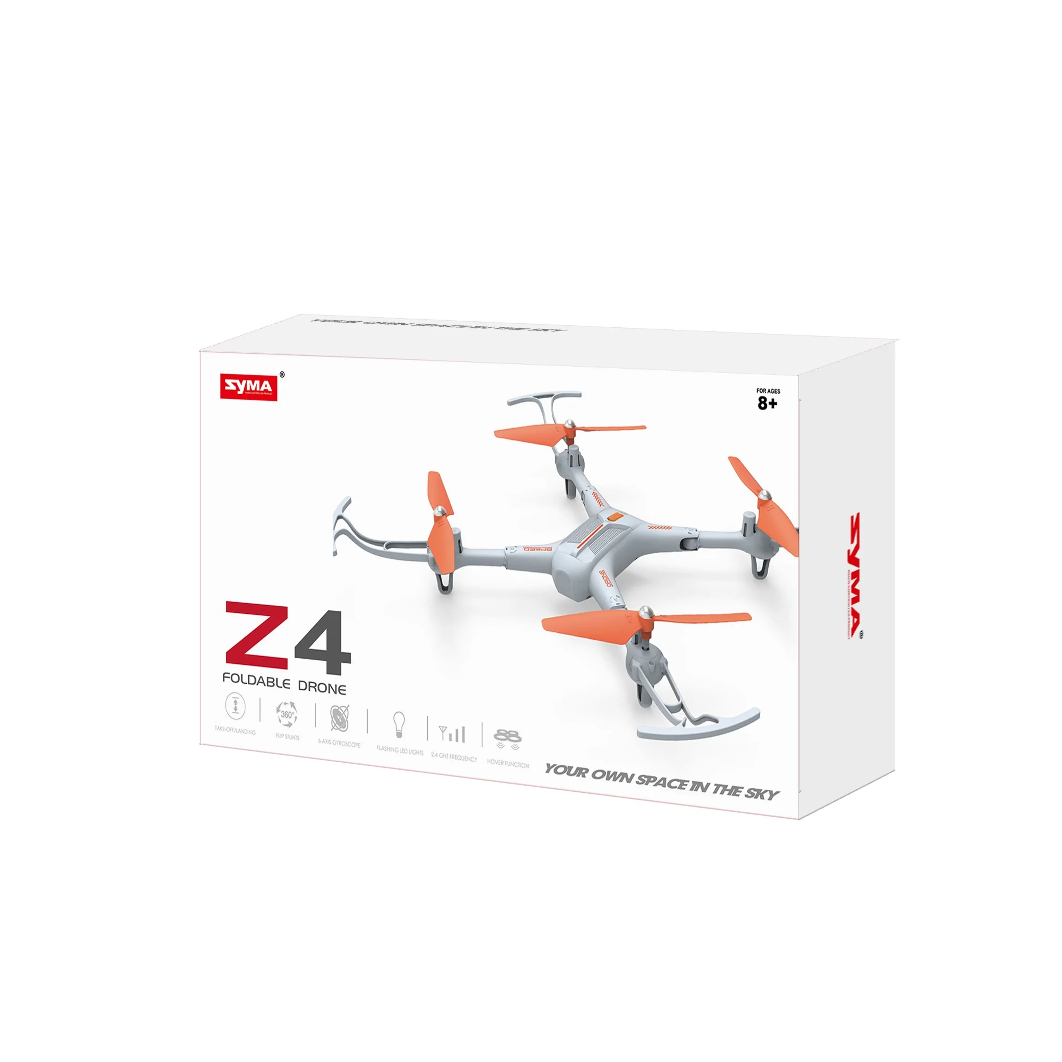 LEHOO SYMA Z4 Fixed altitude aerial quadcopter 360 Flip RC Drone Foldable 4 axis 2.4G Remote Control Drone