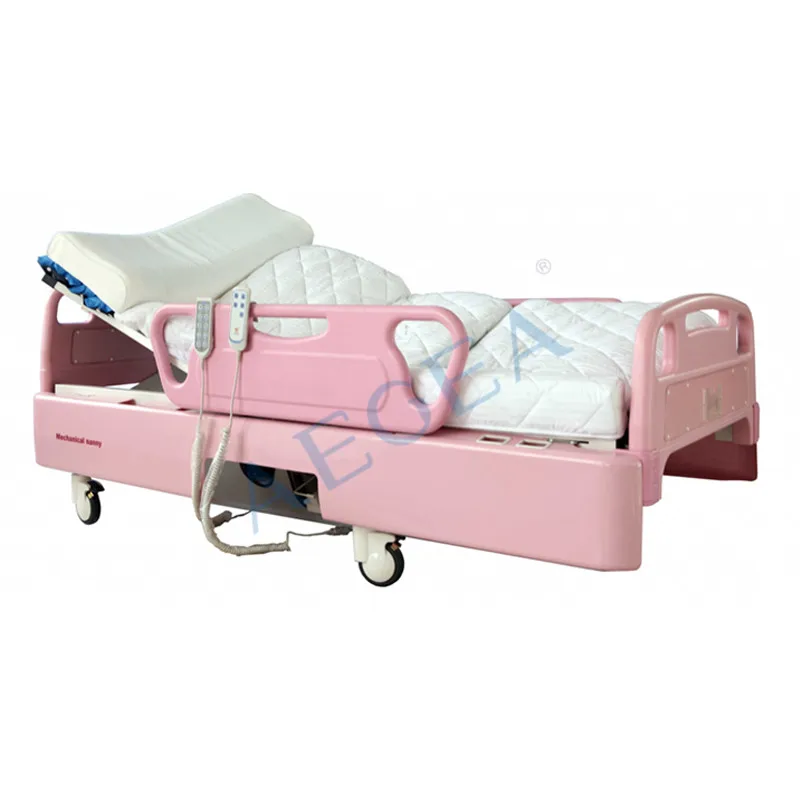 
AG-MNBX4 multifunction china hospital mechanical nanny electric bed manufacturer 