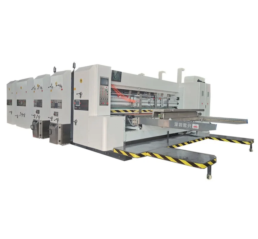 MODEL 2230  carton box making machine flexo 2 3 4 colors cardboard printing machine corrugated printer slotter printing machine