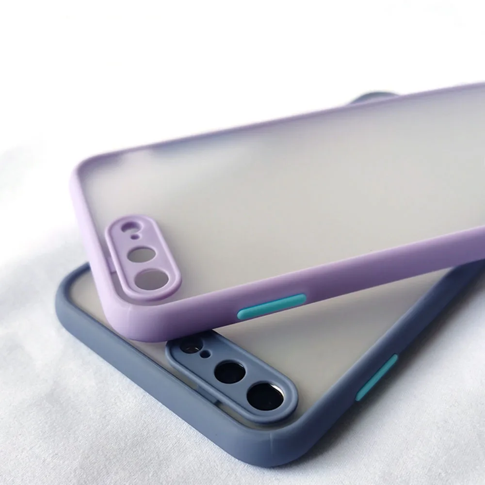 
Hot Sale Colorful 11 Fashion Camera Protection TPU Cover for phone frosted shell rear cover card protective sleeve 