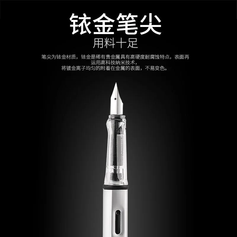 New Arrival Hollow Out Clip Metal Fountain Pen Multi-color Luxury Fine Tip Fountain Pen