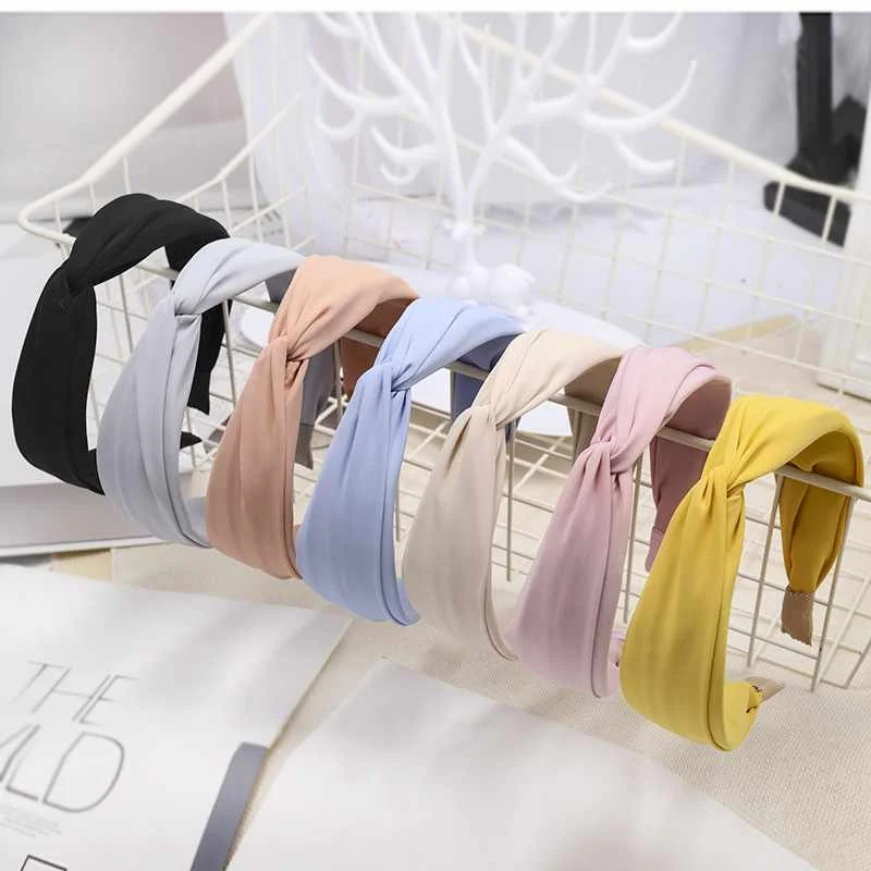 
In new China manufacturer popular hair band skincare headband with buttons 
