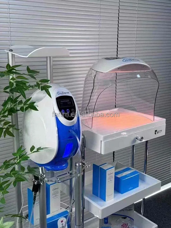 Oxygen O2 to Derm for Skin Rejuvenation Acne Treatment Oil Control Cleansing Moisturizing Oxygen Beauty Device