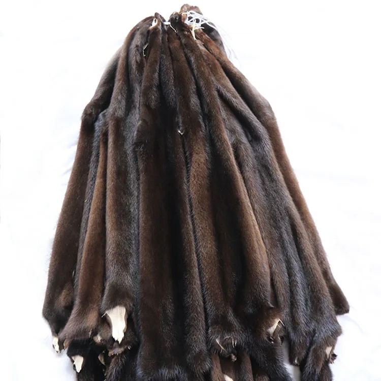 Factory Chinese Fur Skin Wholesale Price male Skin Natural Animal Fur Skin 100% Real Mink Fur Pelts