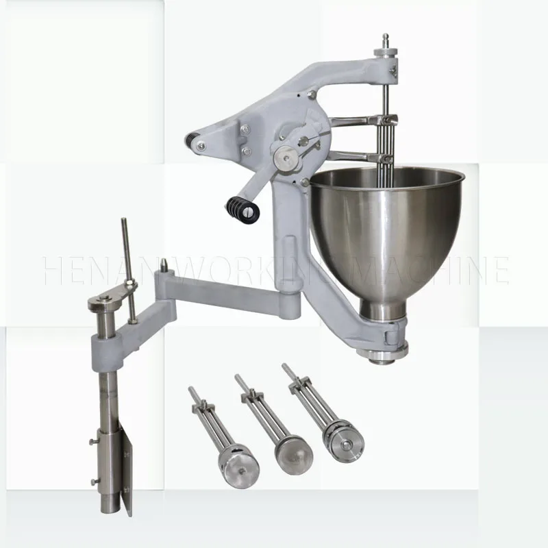 electric mini small pon de ring mochi donut ball making frittieren machine fryer