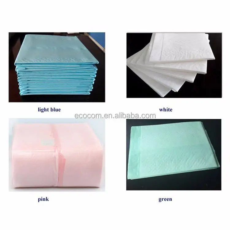 Hot selling disposable multi-specification dog training pet pad breathable light blue portable pads for cat dog